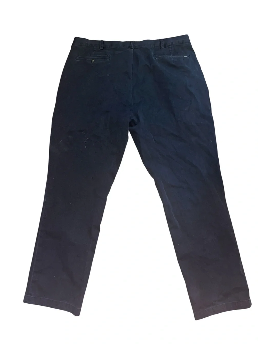 Polo Ralph Lauren Mens Navy Chino Pants 40x32 Classic Straight 100% Cotton